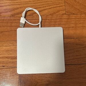 Apple External Drive in Black and White